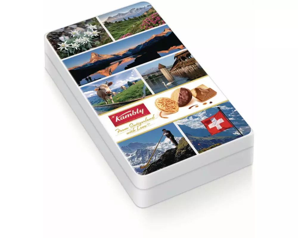 Kambly Guetzli Souvenir Dose Souvenir 175 g