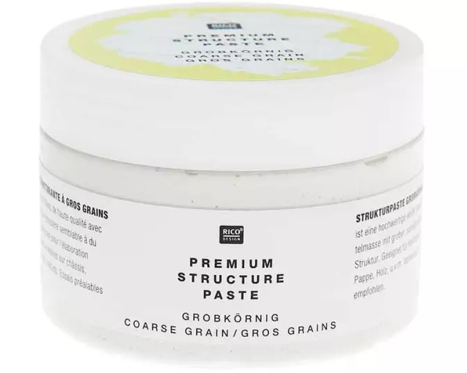 Rico Design Bastelfarbe Premium Strukturpaste 120 ml