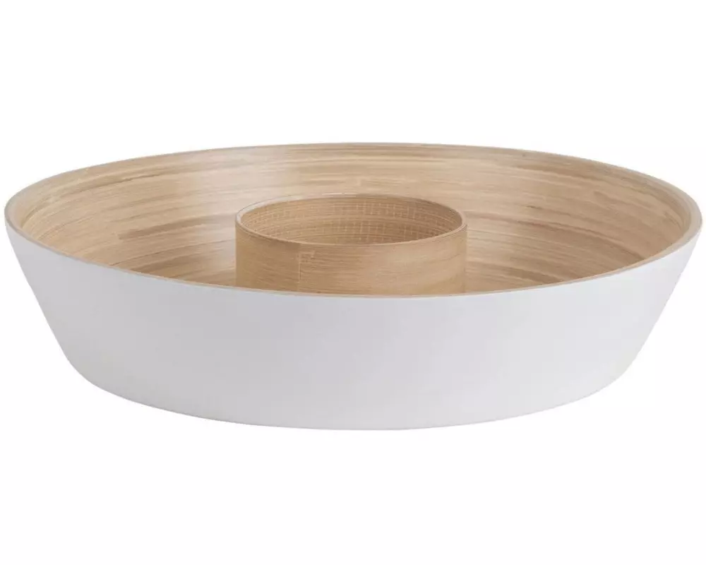 present time Schale Puro 30 cm, 1 Stück, Weiss