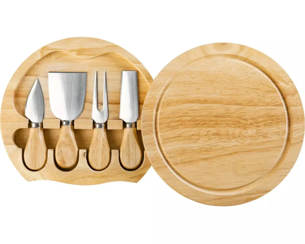 Ibili Käsemessen-Set Holz 21 cm Rund