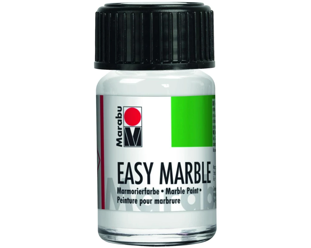 Marabu Marabu easy marble, Weiss 070, 15 ml 15 ml, Weiss
