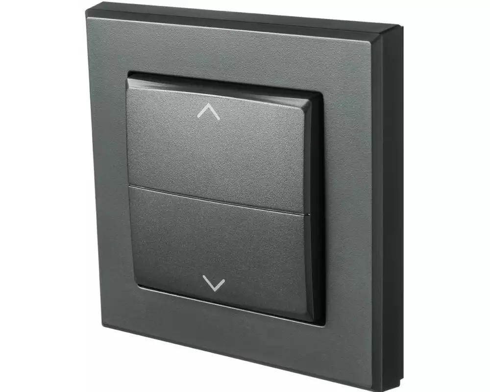 Homematic IP Smart Home Tasterwippe mit Pfeilen, Anthrazit