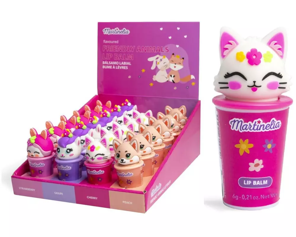 Martinelia Beauty Friendly Animals Lip Balm assortiert