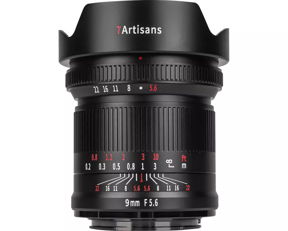 7Artisans Festbrennweite 9mm /5.6 aufgerüstet – Canon RF