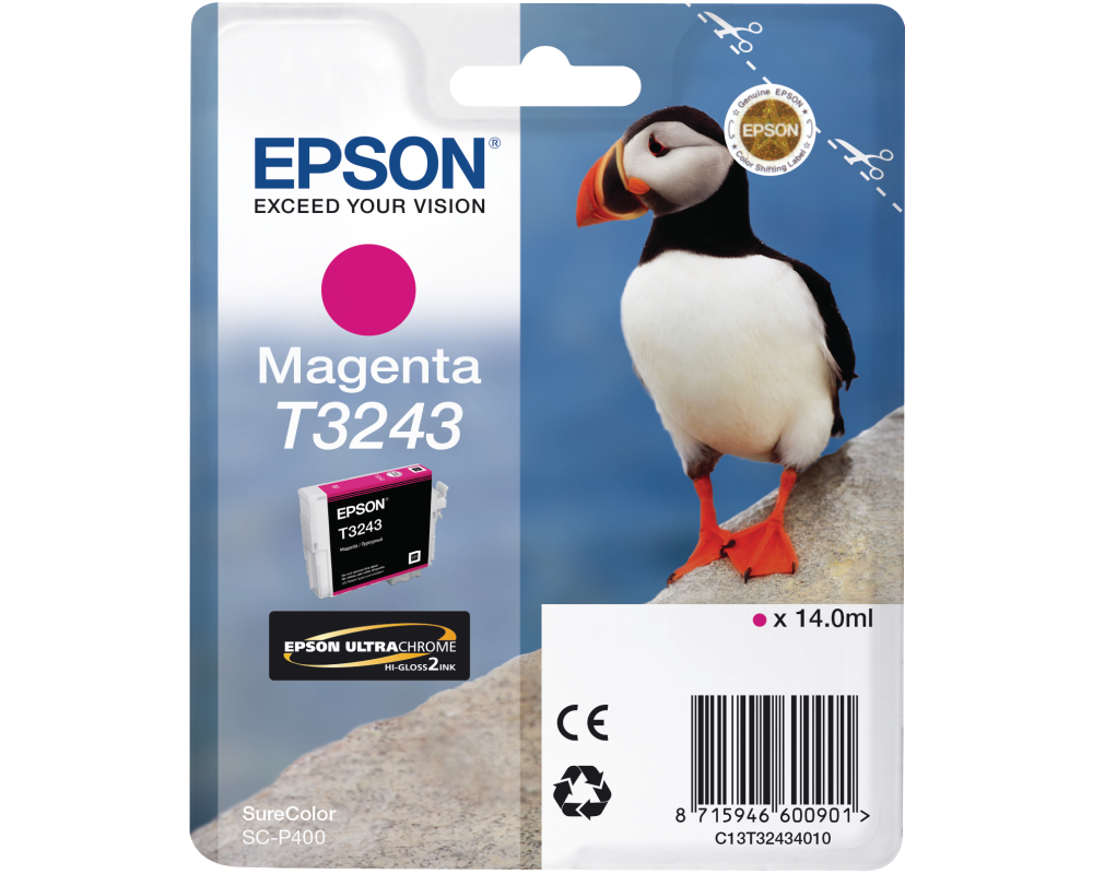 Ink Cart/T3243 Puffin Magenta