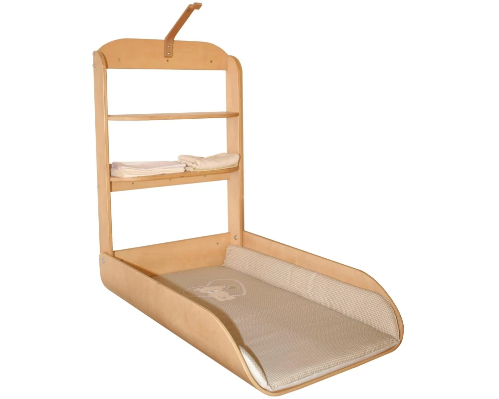 roba Liebhabär Wandwickelregal mit 2 Böden Nature