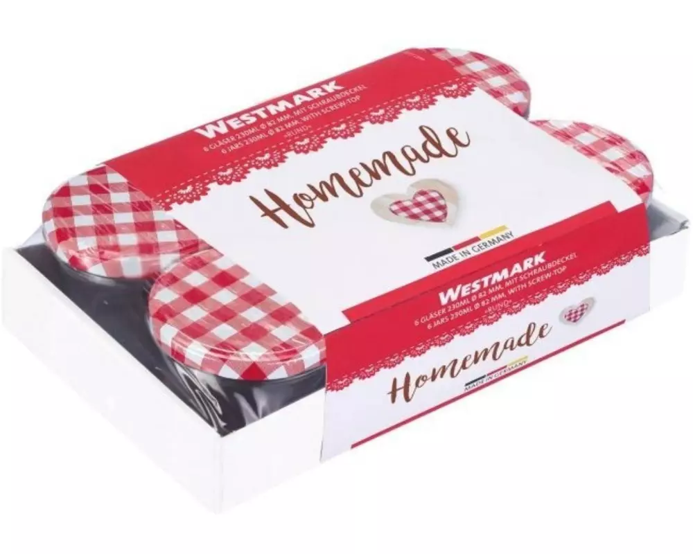 Westmark Einmachglas 230 ml, 6 Stück