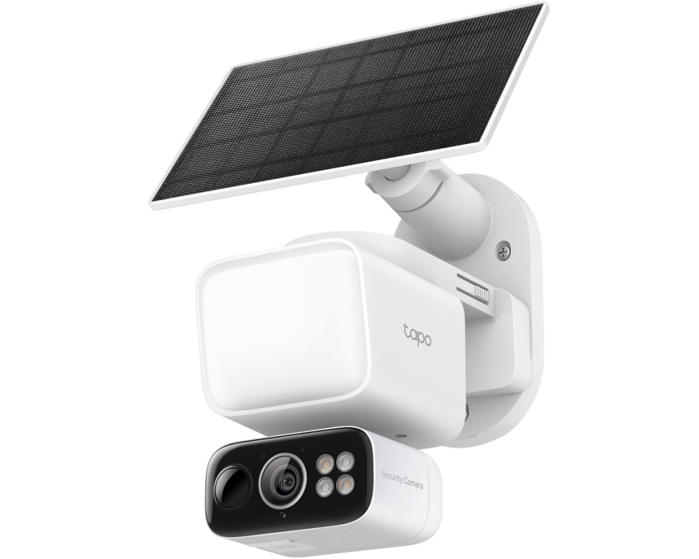 TP-LINK Solar-Floodlight Security Cam Tapo C615F KIT 2K, Pan/Tilt