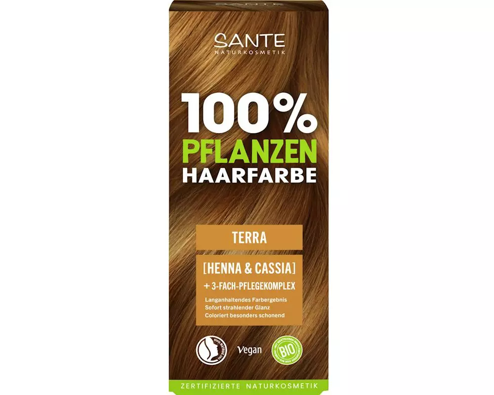 SANTE Pflanzenhaarfarbe Terra 04 100 g 100 g