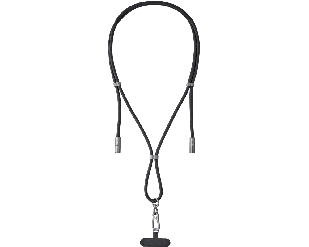 INTENSO Phone Lanyard Charg.Data Cable 7991000 2x USB-C, up to 1.65m black