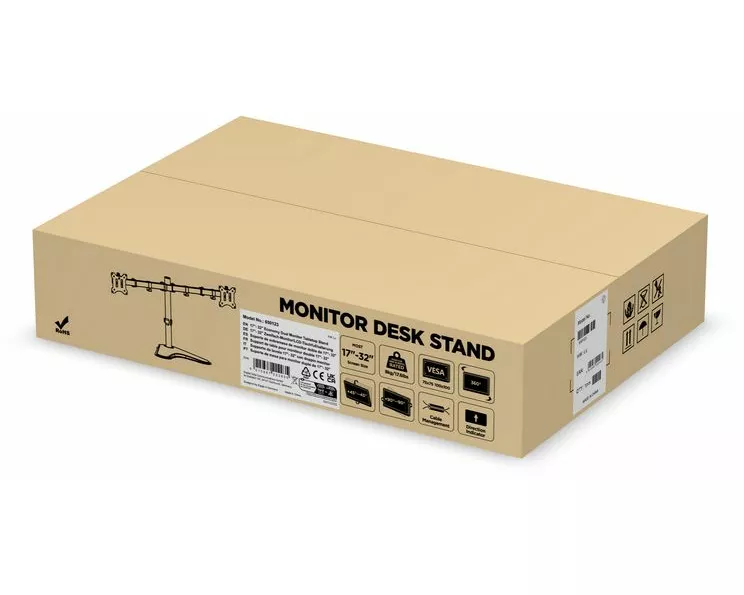 "650123 17""-32"" Economy Dual Monitor Tabletop Stand"