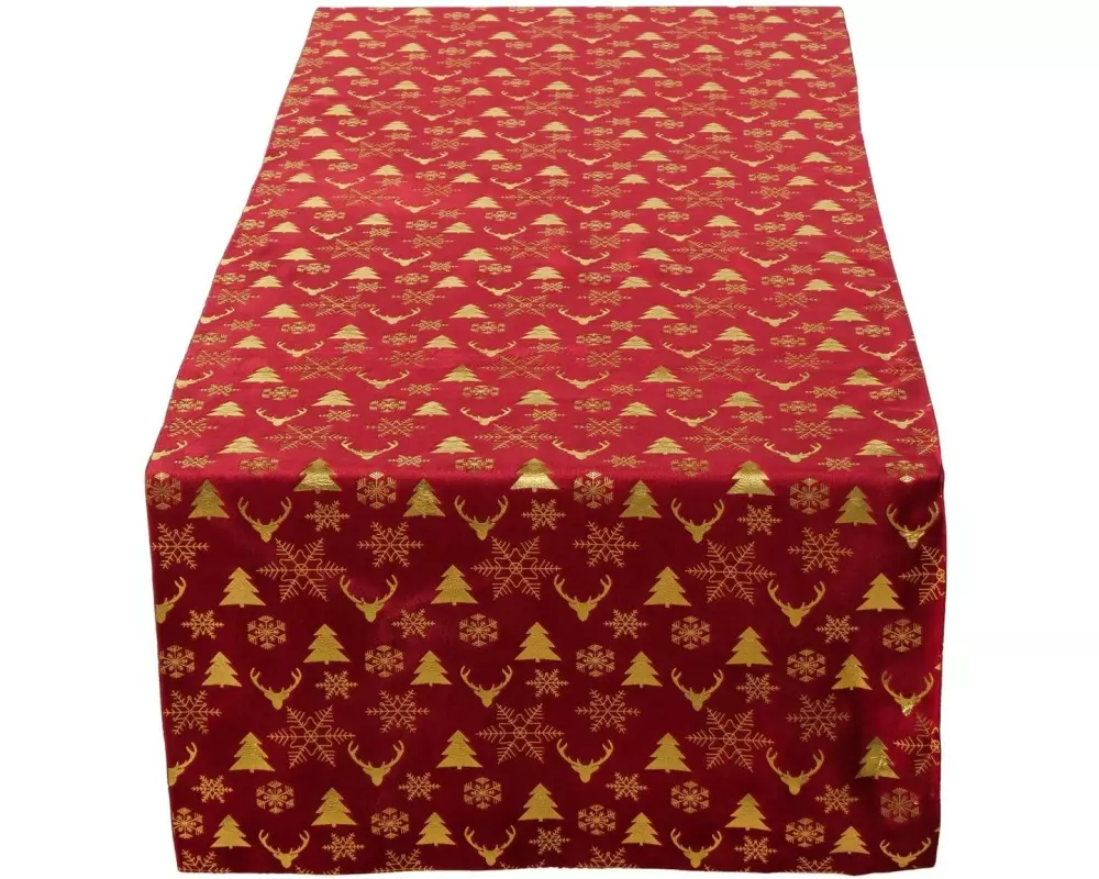 Boltze Tischläufer Sora Textil, 140 x 40 cm