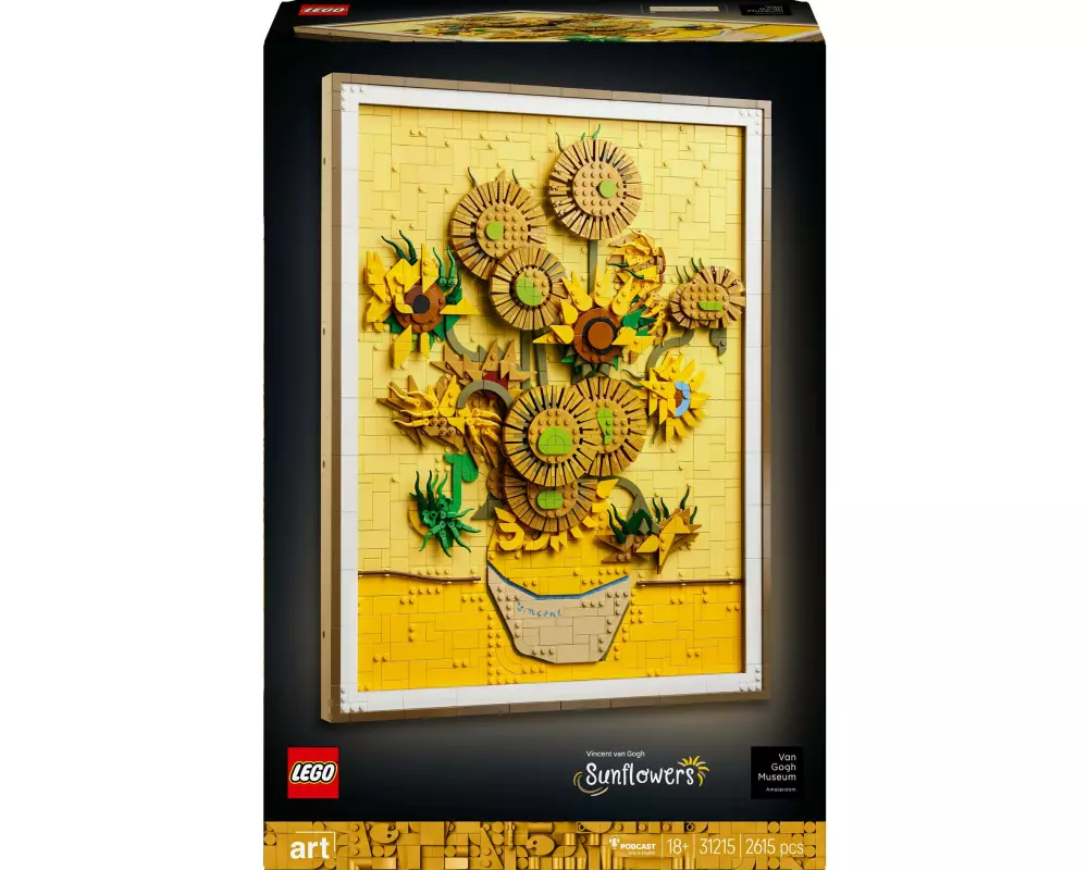 LEGO® Art Vincent van Gogh Sonnenblumen 31215