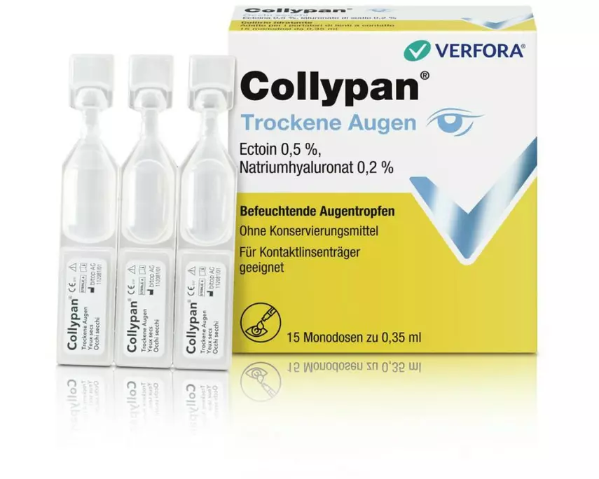 Collypan Trockene Augen Monodosis 15 x 0.35 ml