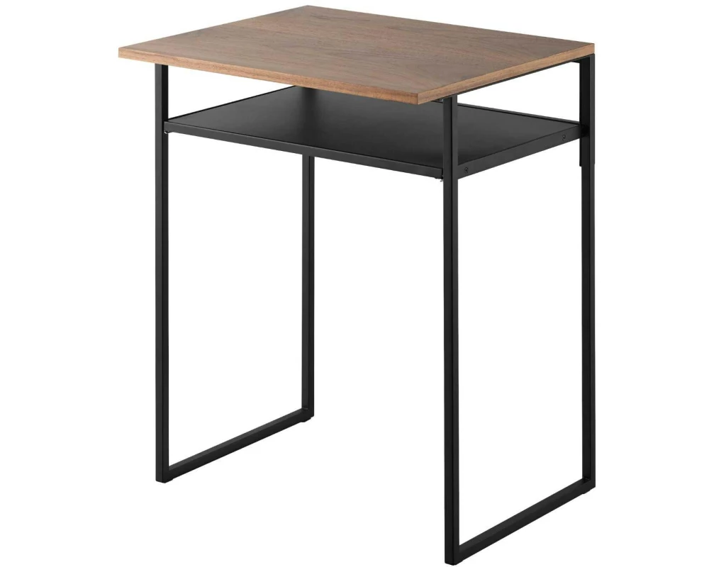 Yamazaki Beistelltisch Tower 53 x 45.2 x 66.8 cm, Schwarz/Braun
