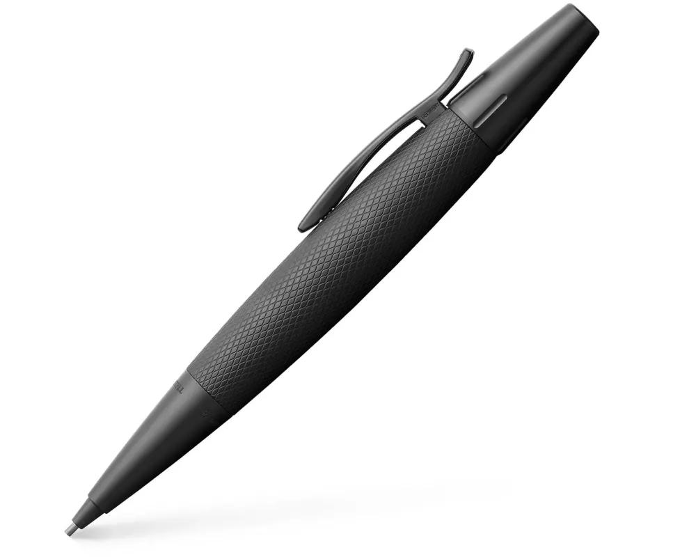 Faber-Castell Minenbleistift e-motion Pure Black 1.4 mm, Schwarz