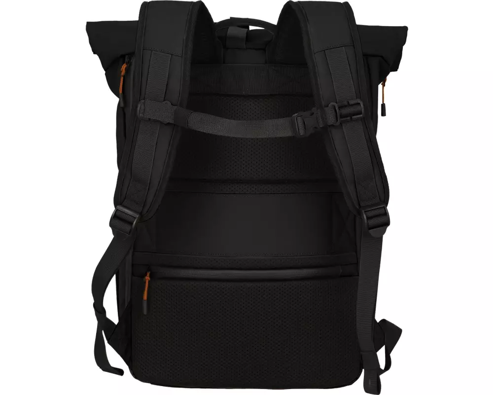 travelite BRIIZE Rollup Rucksack M 30 l Schwarz