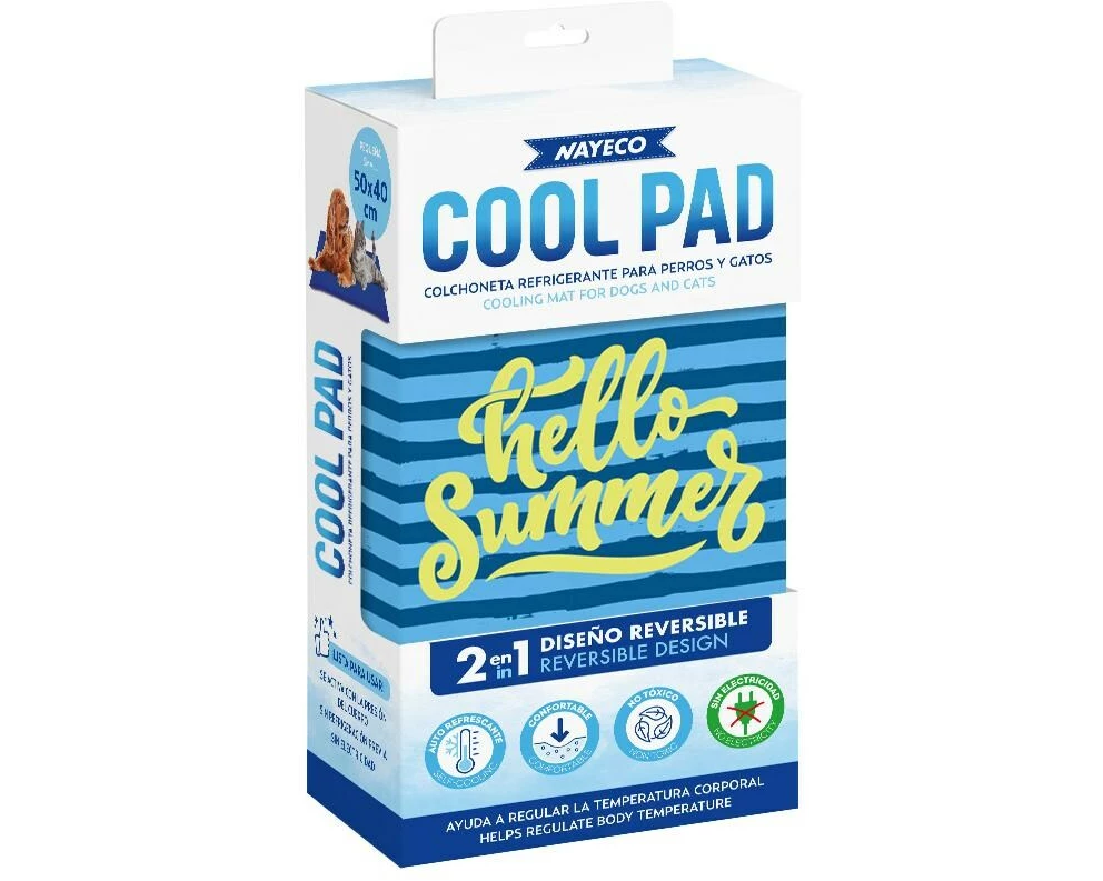 Nayeco COOL PAD HELLO SUMMER Kühlmatte für Hunde und Katzen