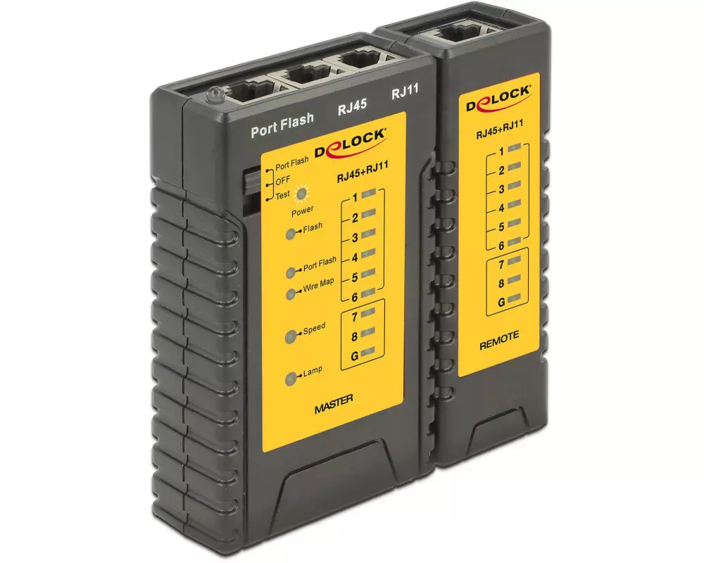 Delock LAN-Tester Master RJ11/RJ45