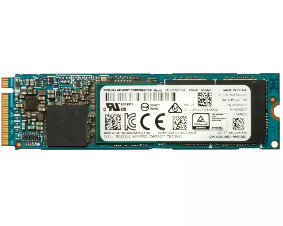 HP ZTrboDrv QuadPro 256GB TLC SSD module