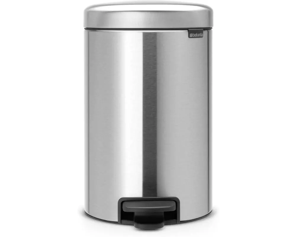 Brabantia Treteimer NewIcon 12 l, Matt Steel