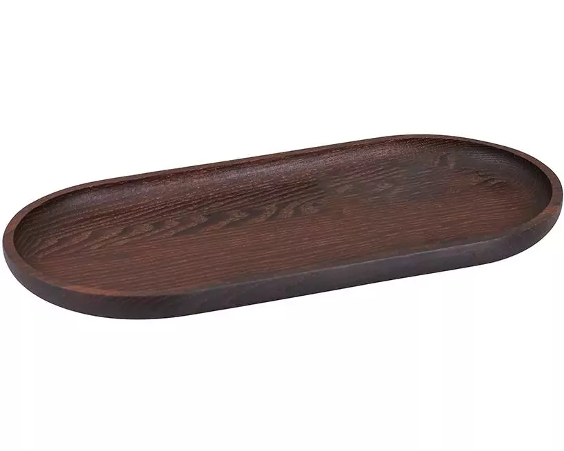 Kadastar Servierplatte 25 x 12 cm, Dunkelbraun