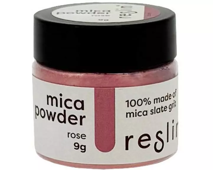Reslin Mica Pulver 9g Rosa
