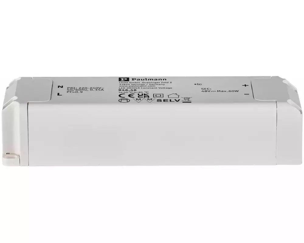 Paulmann ULine Zubehör Trafo 60VA Weiss 230/48 V 29 mm