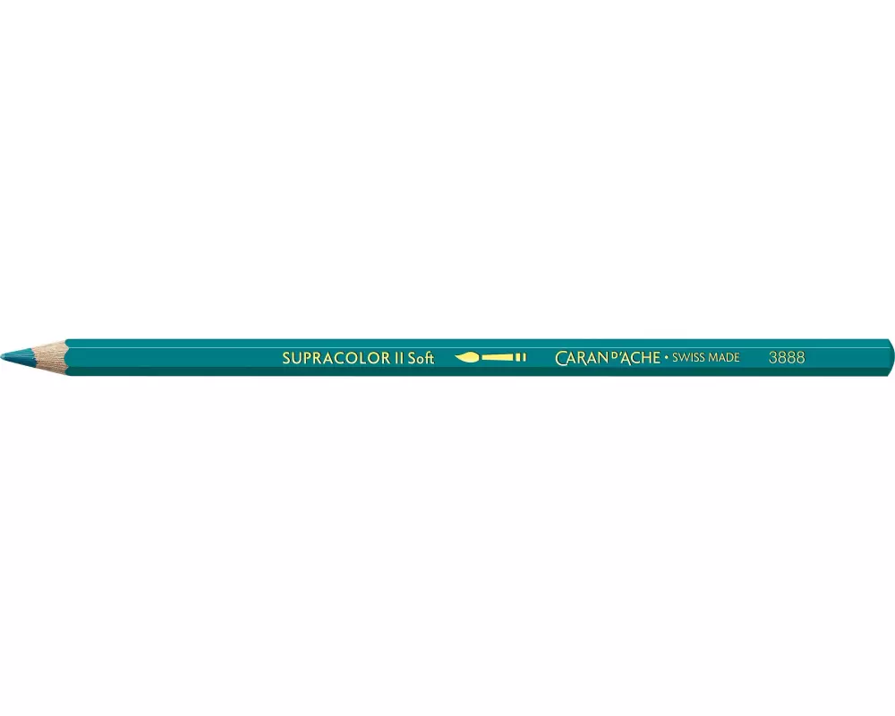 Caran d'Ache Farbstifte Supracolor Malachitgrün, 1 Stück