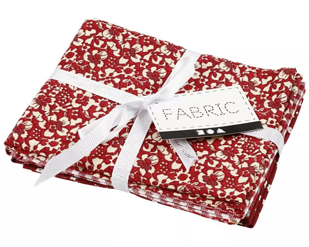Creativ Company Stoff Fabric 4-teilig, 45 cm 55 cm