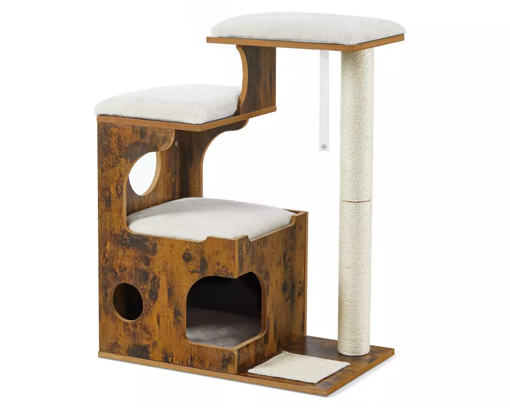 Feandrea Kratzbaum 88 cm, Vintagebraun