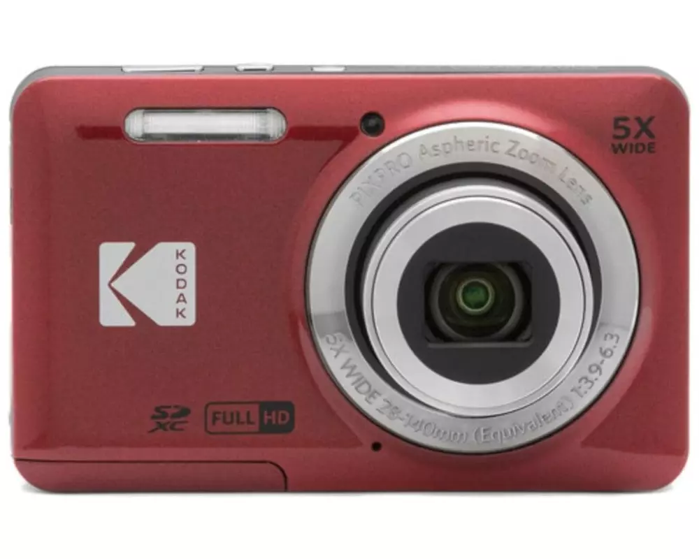 Kodak Fotokamera PixPro FZ55 – Rot