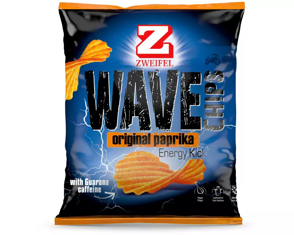 Zweifel Chips Wave Energy Paprika 120 g