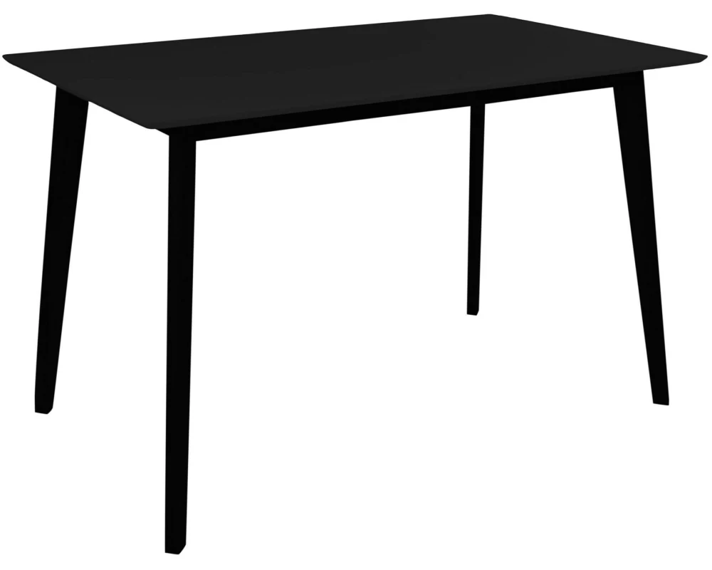 House Nordic Tisch Vojens 120 x 75 cm, Schwarz