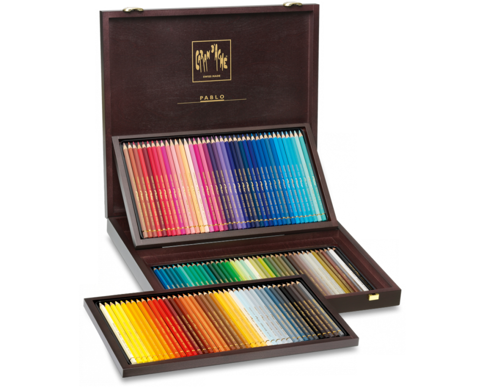 CARAN D'ACHE Farbstifte Pablo 666.920 ass. 120 Stück