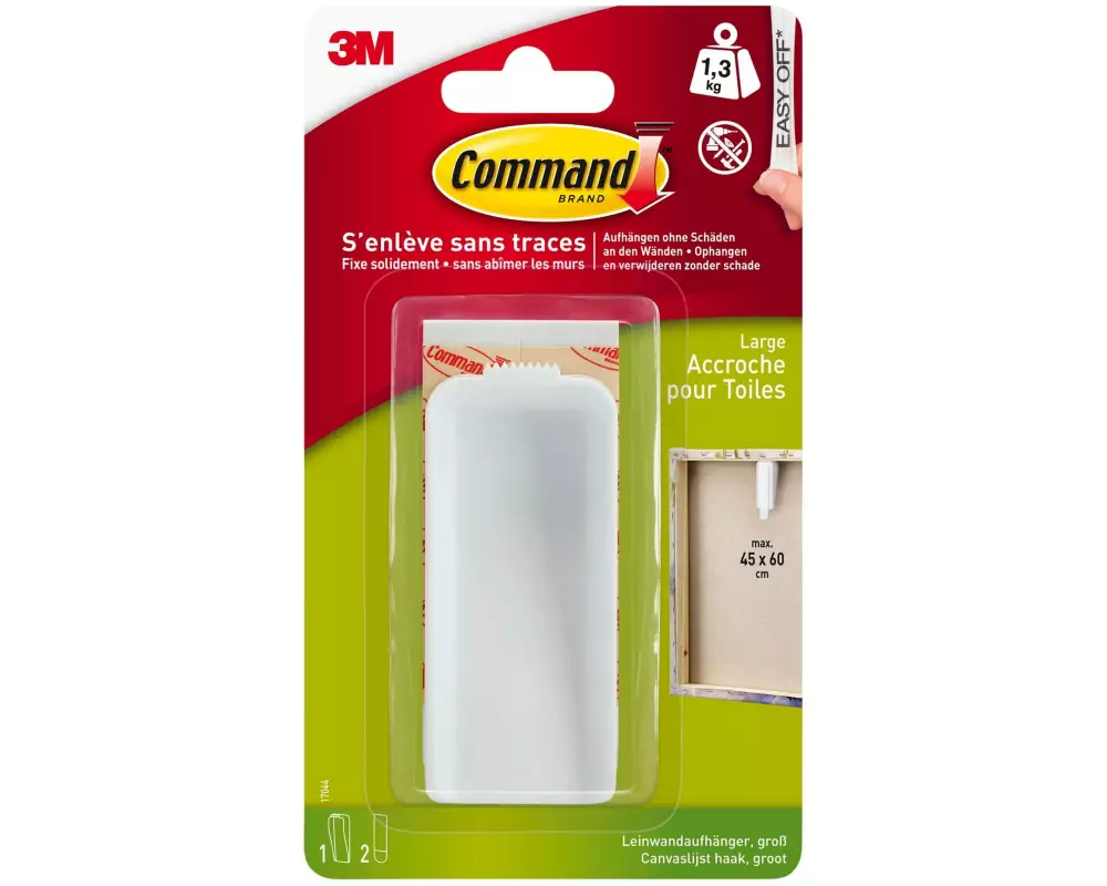 Command Klebehaken 1.3 kg, Weiss