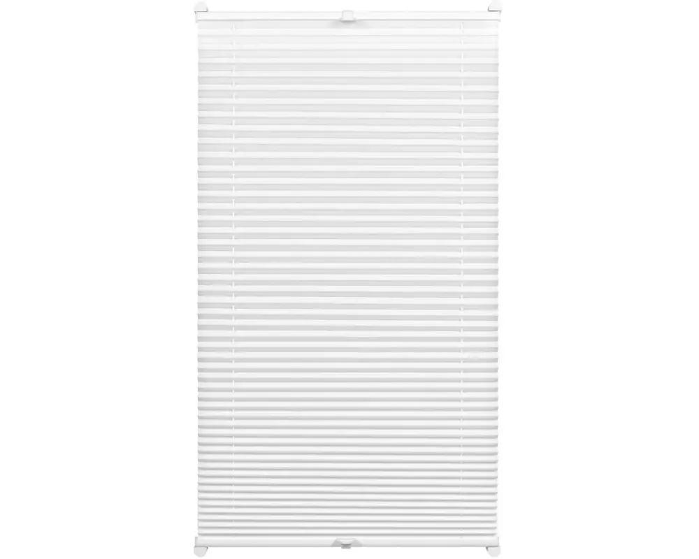 Gardinia Plissée Easyfix, blickdicht 60 x 130 cm, Weiss