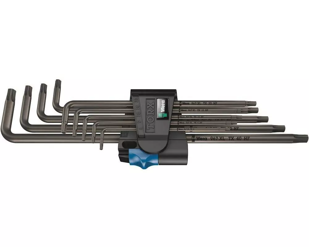 Wera Winkelschlüssel-Set 967/9 TX XL HF 1 TX8-TX40, lang