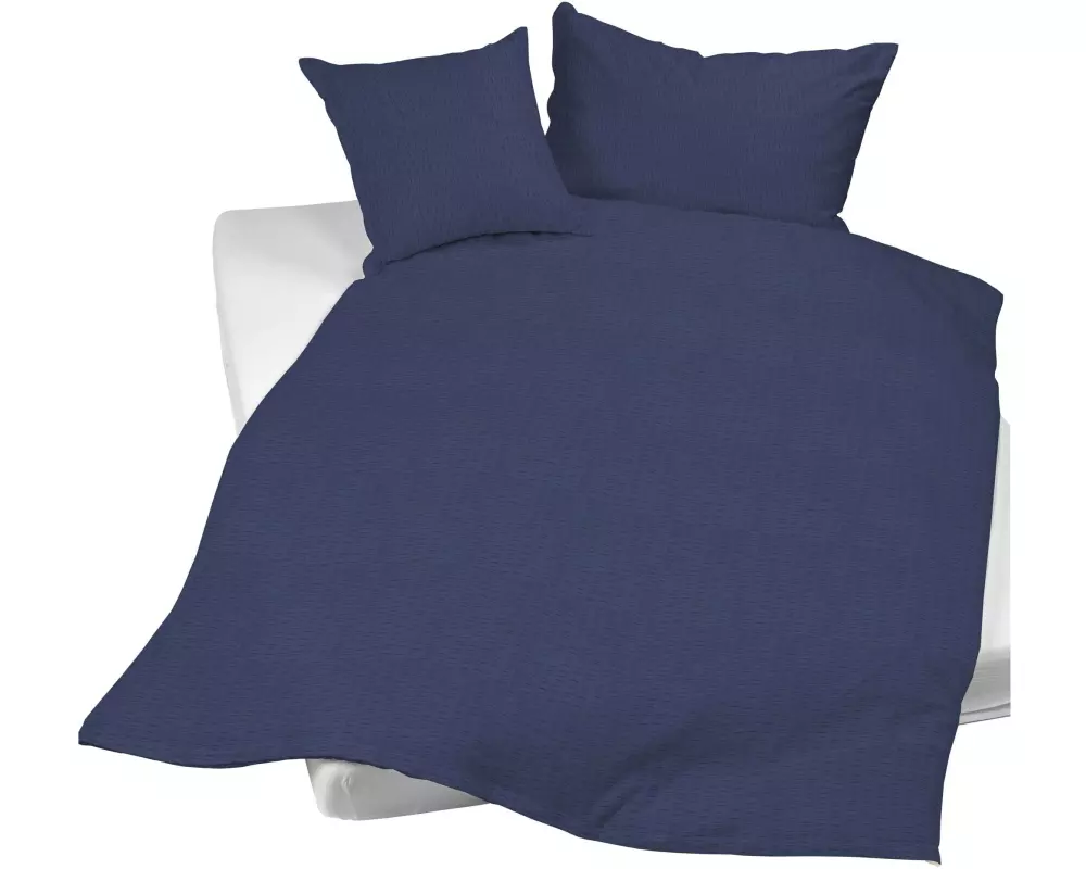 Night Fashion Duvetbezug Edi 200 x 210 cm, Navy