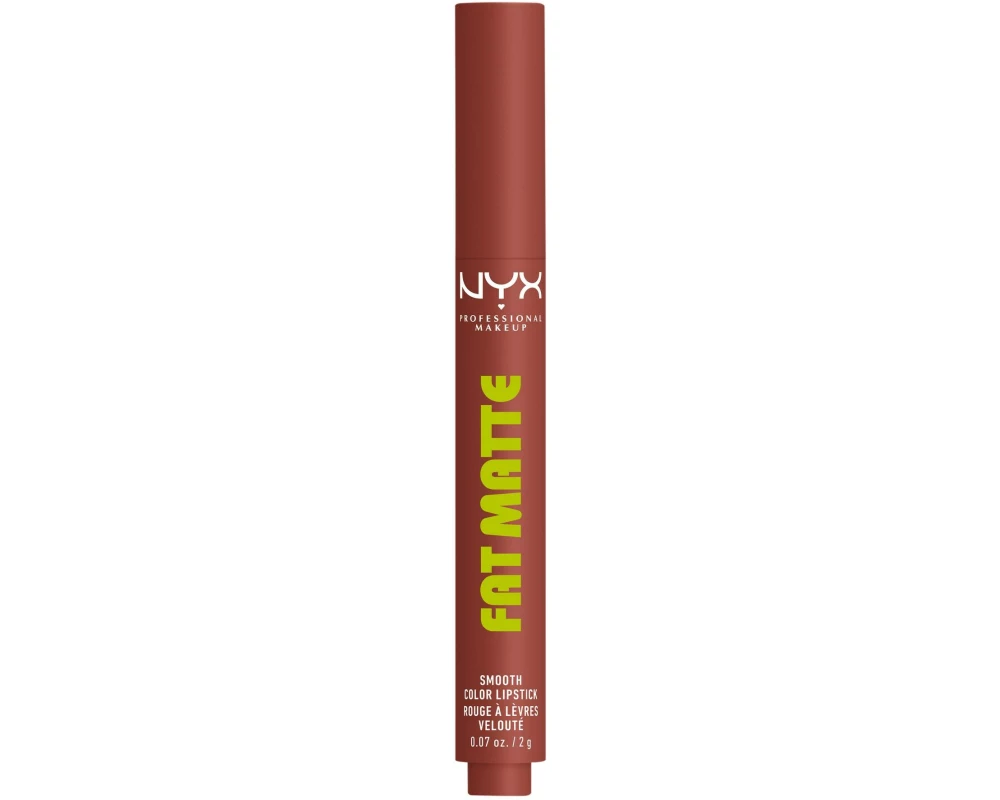 NYX Professional Makeup Lippenstift Fat Matte Smooth 08 Toasty Taupe