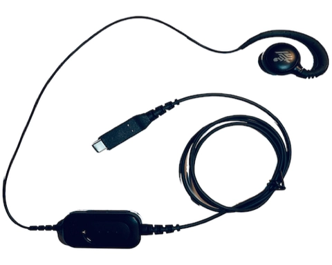 Zebra Wired Over-the-ear, Earbud Mono Earset