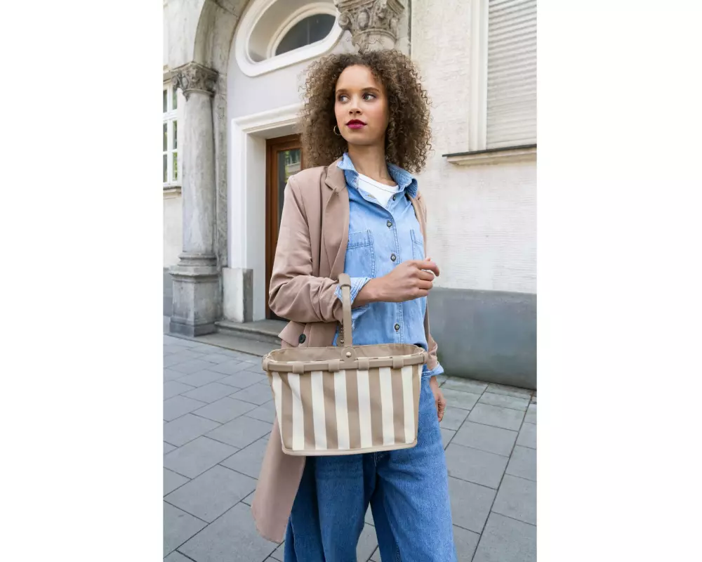 Reisenthel Einkaufskorb Carrybag XS Summerstripes Coffee