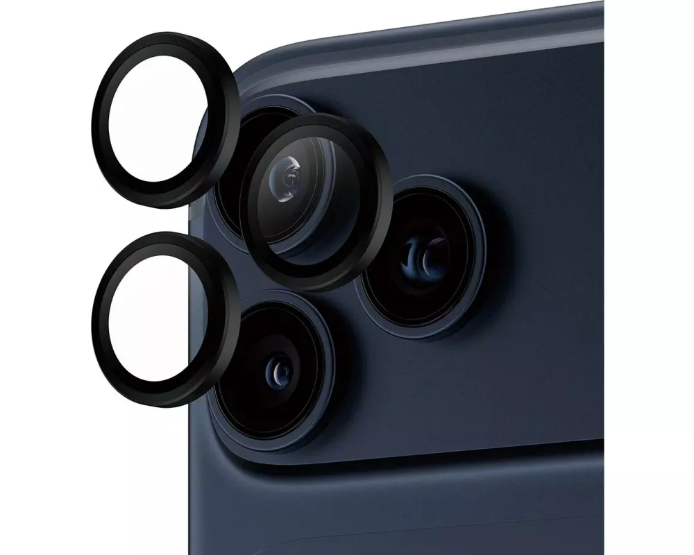 Panzerglass Kameraschutz Hoops Black iPhone 17 Pro/17 Pro Max