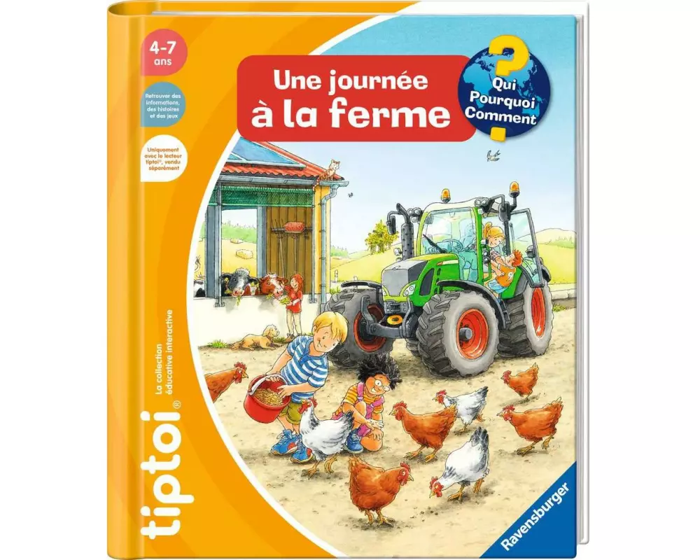 tiptoi Lernbuch Une journée à la ferme -FR-