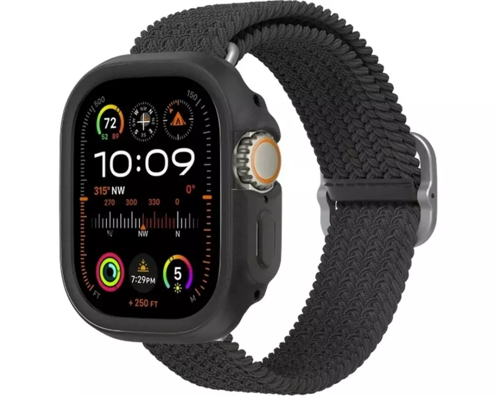 Rhinoshield Bumper Case Apple Watch Ultra 1/2/3 (49mm) Black