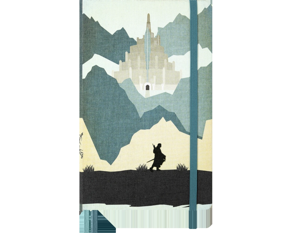 MOLESKINE Notizbuch Herr Der Ringe L/A5 8056711512938 Aragorn, liniert 176 Blatt
