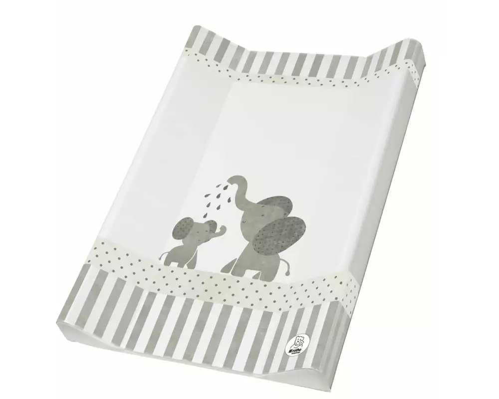 Rotho Babydesign Wickelkissen mit Keil Modern Elephants 50x70 cm