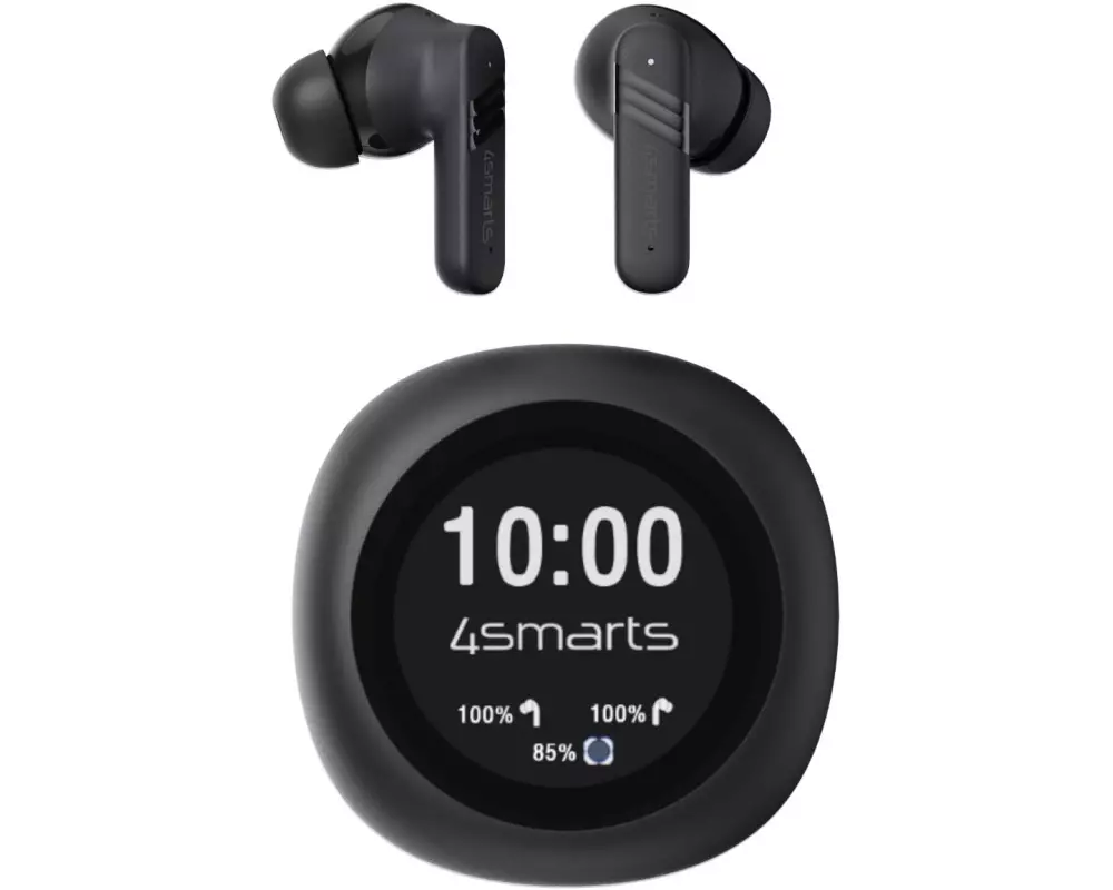 4smarts True Wireless In-Ear-Kopfhörer SkyBuds Screen Pro ANC