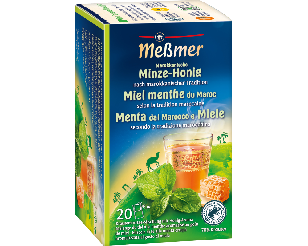 MESSMER Marokkanische Minze-Honig 10581801 Beutel 2g, 20 Stk.