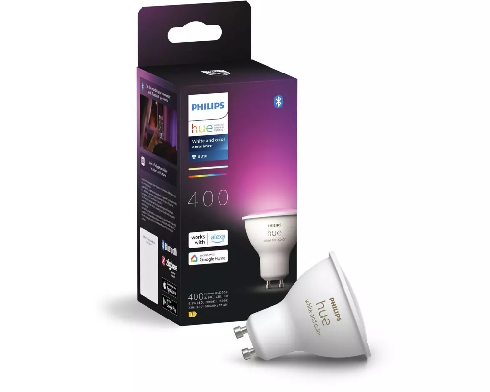 Philips Hue White & Color Ambiance GU10 Einzelpack